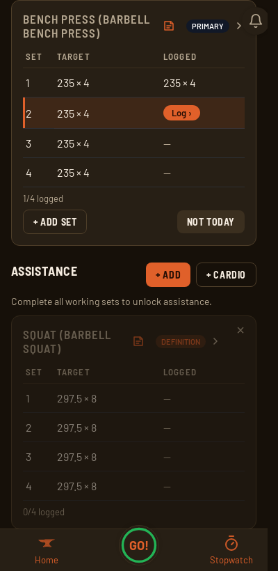 A Ivysaur 4-4-8 workout in Iron Forge