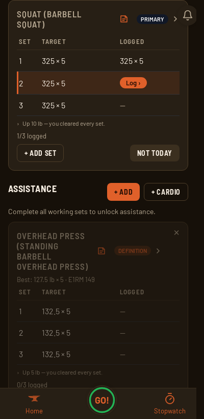 A Starting Strength workout in Iron Forge