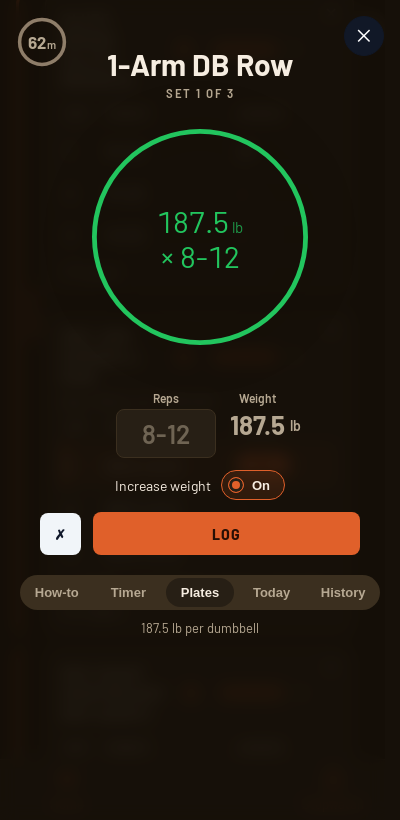 Iron Forge rest timer and plate calculator during Strong Curves